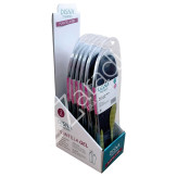 EXPOSITOR PLANTILLAS GEL MUJER 6UD