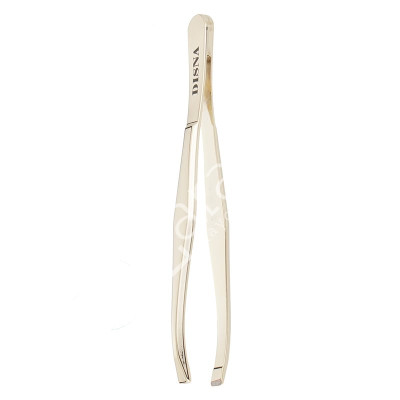 PINZA DEPILAR RECTA DORADA SOLINGEN 8.75CM