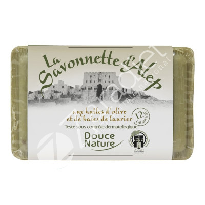 Pastilla Jabon Alepo 12% Laurel 100g - Douce Nature