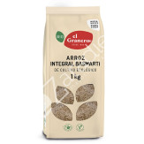 ARROZ BASMATI INTEGRAL BIO 1KG - EL GRANERO