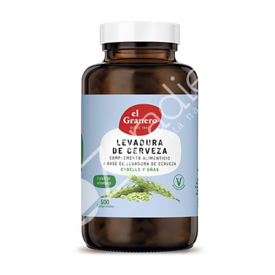 LEVADURA CERVEZA 400MG 500COMP - EL GRANERO
