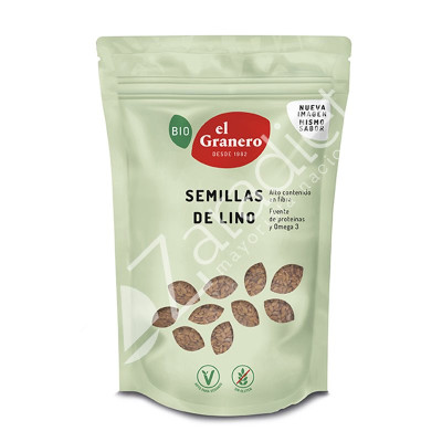 SEMILLAS LINO BIO 400G - EL GRANERO