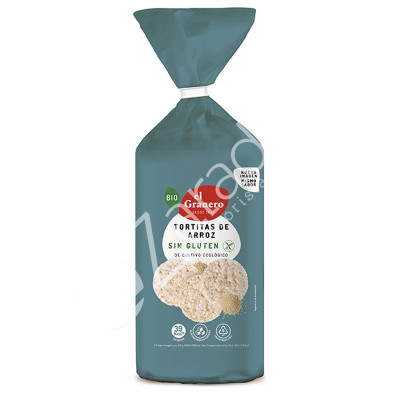 TORTAS ARROZ CON SAL SIN GLUTEN BIO 115G - EL GRANERO