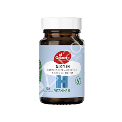 BIOTINA VITAMINA H 310 MG 100CAP - EL GRANERO