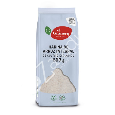 HARINA ARROZ INTEGRAL BIO 500G - EL GRANERO