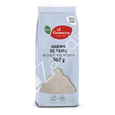 HARINA TRIGO BLANCA BIO 500G - EL GRANERO