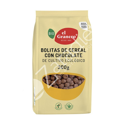 BOLITAS CON CHOCO BIO 300G - EL GRANERO