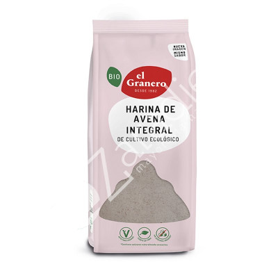 HARINA AVENA INTEGRAL BIO 500G - EL GRANERO
