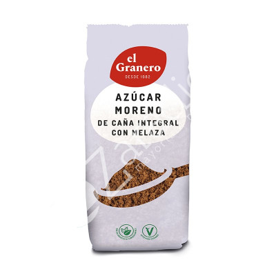 AZUCAR MORENO CAÑA CON MELAZA 500G - EL GRANERO