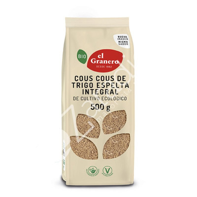 COUS COUS ESPELTA BIO 500G - EL GRANERO