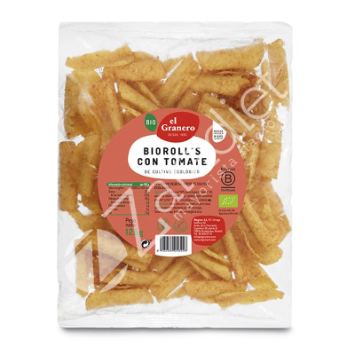 BIOROLLS CON TOMATE BIO 125G - EL GRANERO