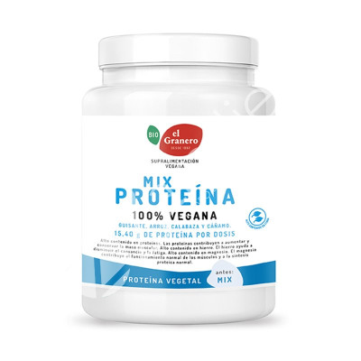 BOTE MIX PROTEINAS VEGANAS BIO 500G - EL GRANERO