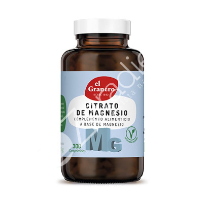 CITRATO DE MAGNESIO 500MG 300CAP - EL GRANERO