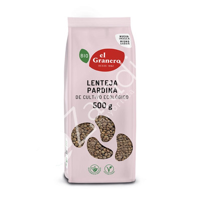 LENTEJAS PARDINA  BIO 500G - EL GRANERO