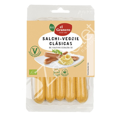 SALCHICHAS VEGETALES CLÁSICAS BIO 200G - EL GRANERO