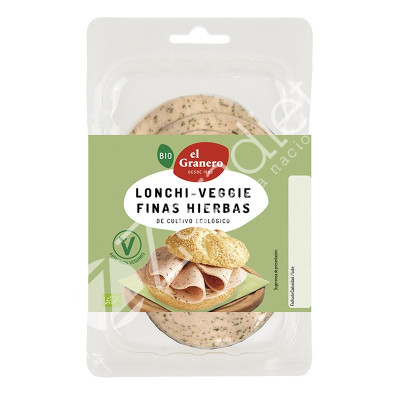 LONCHAS VEGANAS FINAS HIERBAS BIO 100G - EL GRANERO