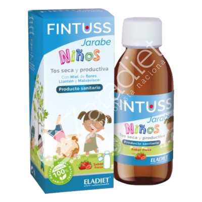 FINTUSS JARABE NIÑOS (+1AÑO) SABOR FRESA 154G