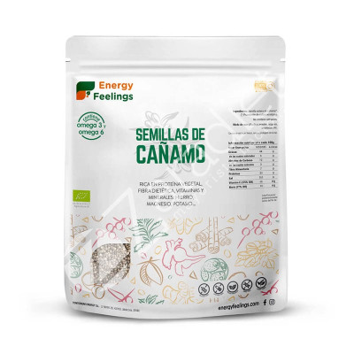 CAÑAMO ECO SEMILLA XL 500G - ENERGY FEELINGS