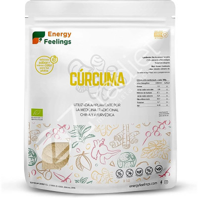 Curcuma Eco Polvo Xxl Pack 1kg - Energy Feelings