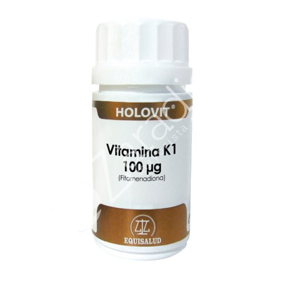 HOLOVIT VITAMINA K1 100UD 50CAP