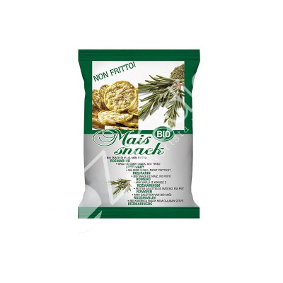 SNACK MINI TORTITAS MAIZ AL ROMERO BIO 50G