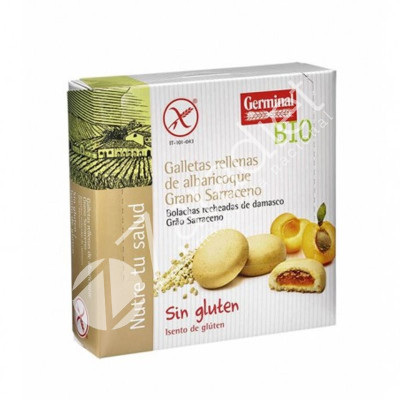 GALLETAS SIN GLUTEN DE TRIGO SARRACENO Y ALBARICOQUE - GERMINAL
