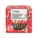 BARRITA GALLETAS CACAO ARANDANO Y GRANADA 80G