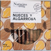 NATWINS NUECES Y ALGARROBA 80G