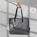 BOLSA FIELTRO ASAS CUERO SINTETICO