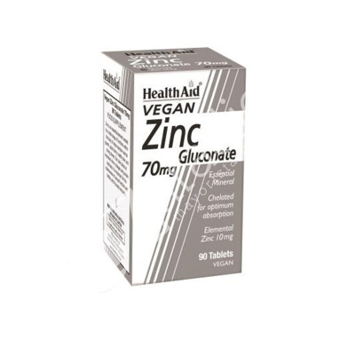 GLUCONATO DE ZINC 70MG 90COMP