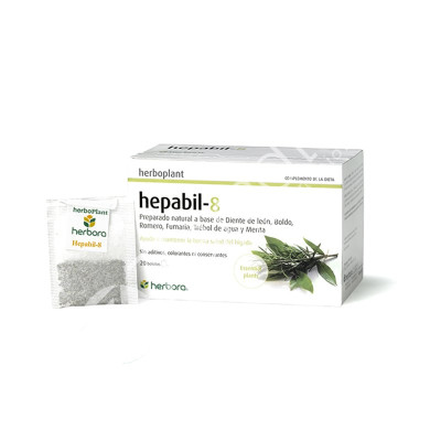 HEPABIL 8 HEPATICO BILIAR 20 FILTROS