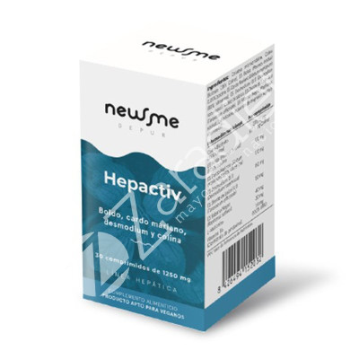 NEWME HEPACTIV 1250MG 30COMP