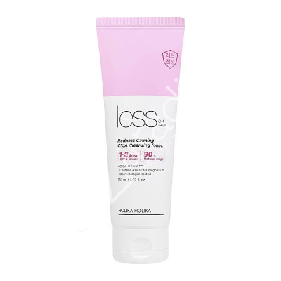 LESS ON ESPUMA LIMPIEZA FACIAL PIEL SENSIBLE ROJECES - HOLIKA HOLIKA