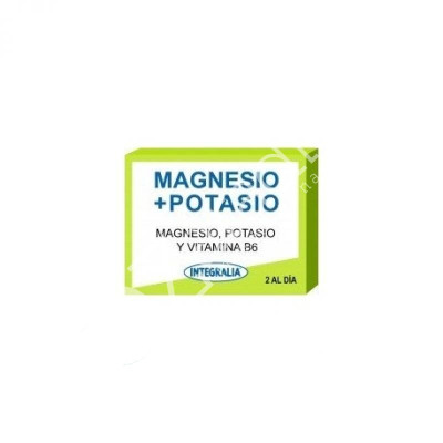 MAGNESIO + POTASIO + VITAMINA  B6 60CAP