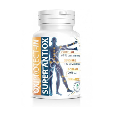 OXIPROTECT IN SUPER ANTIOX PYCNOGENOL CURCUMINA 60PER