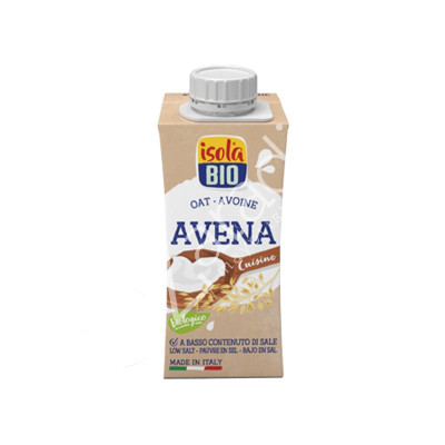 CREMA PARA COCINAR DE AVENA BIO 200ML - ISOLA