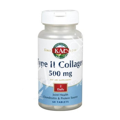 TYPE II COLLAGEN 500MG 60COMP - KAL
