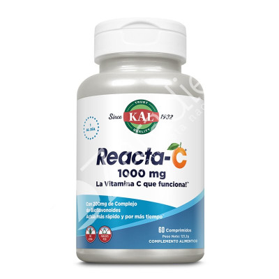 REACTA C 1000MG 60COMP - KAL