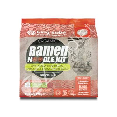KIT NOODLES RAMEN ARROZ INTEGRAL MISO BLANCO - KING SOPA