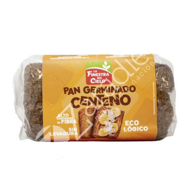 PAN GERMINADO CENTENO 400G - LA FINESTRA SUL CIELO