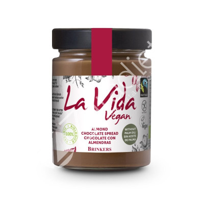 CREMA CHOCO ALMENDRAS VEGANA 270G - LA VIDA VEGAN