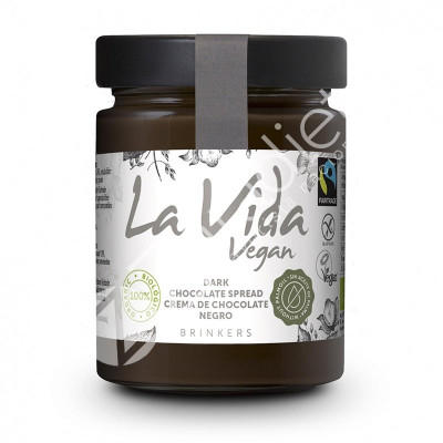 CREMA CHOCO NEGRO VEGANA 270G - LA VIDA VEGAN