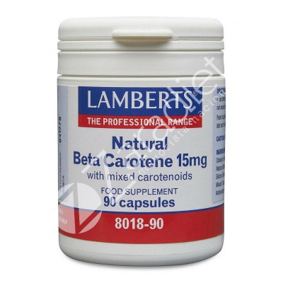 BETACAROTENO NATURAL 15MG 90CAP