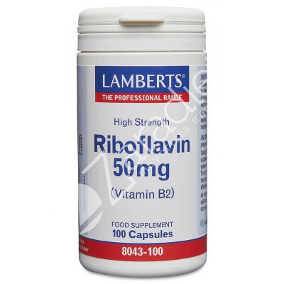 VIT B2 RIBOFLAVIN 50MG 100TAB