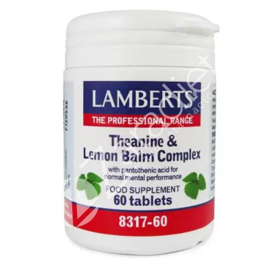 L-THEANINE Y BALSAMO LIMON 60COMP