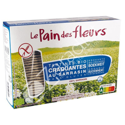 FLEURS-PAN FLORES SARRACENO SIN SAL (AZUL)  300G