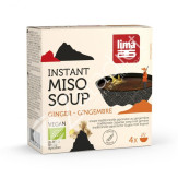 SOPA INSTANTANEA MISO JENGIBRE 4X15G BIO - LIMA