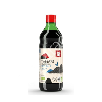 TAMARI 25% MENOS SAL LIMA 1 L
