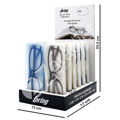 EXPOSITOR VACIO GAFAS 12 UDS SEA &SAND