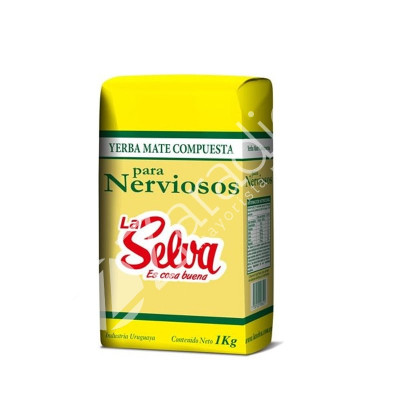 YERBA MATE LA SELVA NERVIOSOS 1KG